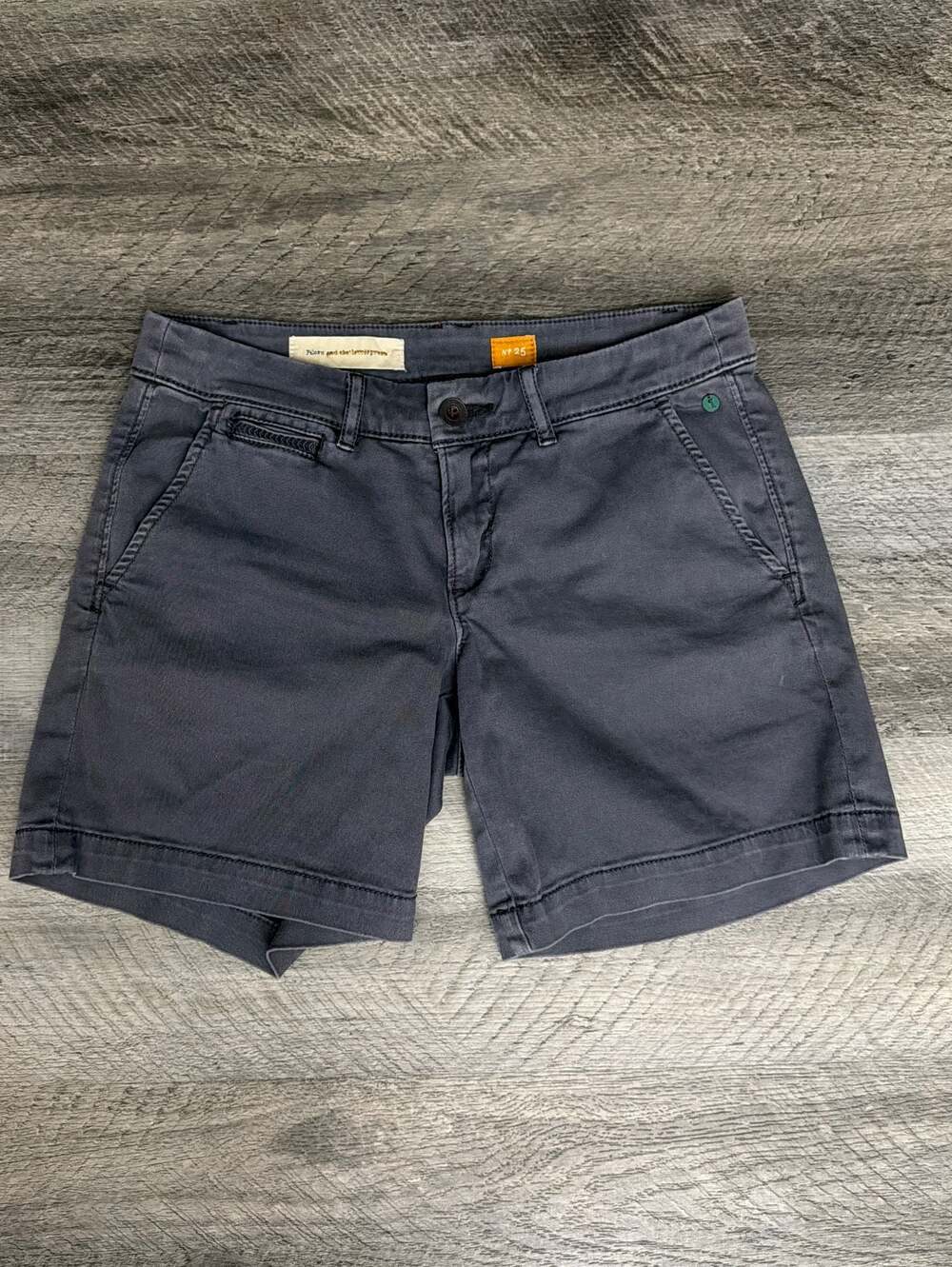 Pilcro and the Letterpress Anthropologie Hyphen Gray Chino Shorts Size 25/ US -0